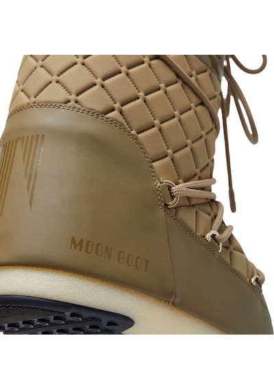 Bot Kar Kadın 80d1402930-m013 Moon Boot Icon Quilt Caramel Acı Kahverengi