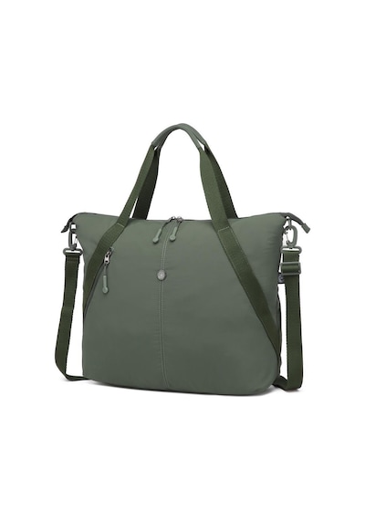 Smart Bags Mikro Poly Kumaş Büyük Boy Kadın Omuz Çantası 3335 Haki