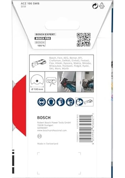 Pro Acz 100 Swb Starlock Testere Ucu Çatı Keçesi Polistiren Ps Ø 100 Mm Professional Aksesuar Çok Fonksiyonlu Makin