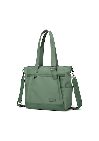 Smart Bags Twill Dimi Kumaş Kadın Omuz Çantası 3331 Yeşil
