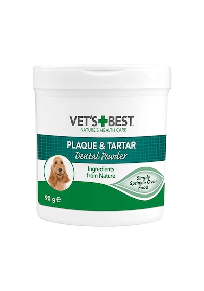 Vet's Best Plaque Ve Tartar Köpekler İçin Tartar Önleyici Ağız Bakım Tozu 90gr