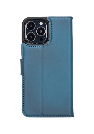 Bouletta Apple Iphone 13 Pro Max Uyumlu Deri Cüzdanlı Kılıf Brn4E