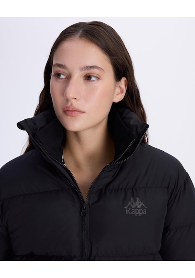 Kappa Authentic Arya Kadın Siyah Regular Şişme Mont