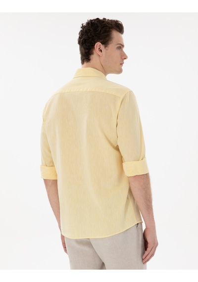 Pierre Cardin Erkek Sarı Gömlek Desenli 50303245-vr044 Sarı Pierre Cardin Erkek Sarı Gömlek Desenli 50303245-vr044 Sarı