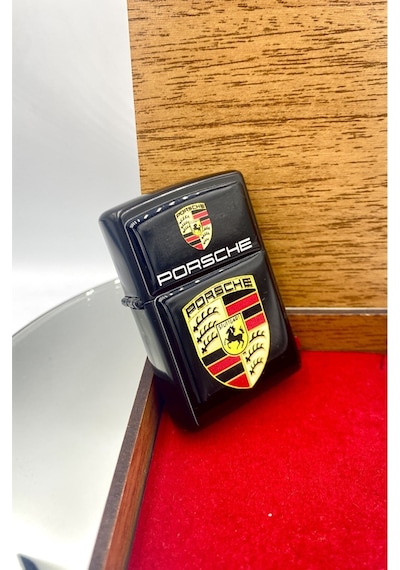 Nikaş Porsche Zippo Model Benzinli Metal Çakmak