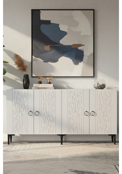 Ka1515b Rain Konsol Ve Tv Sehpası Beyaz 150cm
