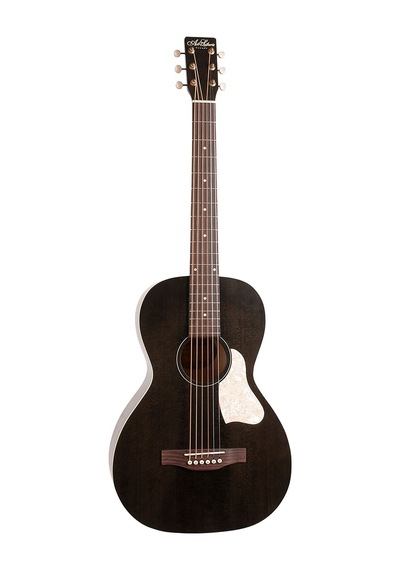 Art &amp Lutherie Roadhouse A/e Parlor-style Elektro Akustik Gitar Faded Black