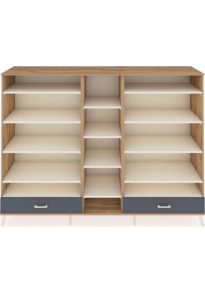 Hyperion Dolap 14 Raflı 2 Çekmeceli 220x44x163 Çam-aytaşı/antras Çam-aytaşı/antrasit Hyperion Dolap 14 Raflı 2 Çekmeceli 220x44x163 Çam-aytaşı/antras Çam-aytaşı/antrasit