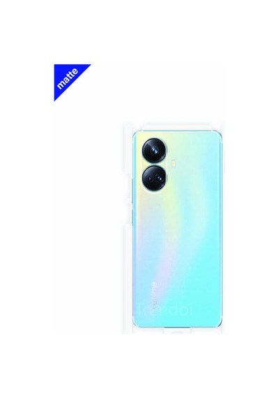 Realme 10 Pro Plus Mat Arka Ve Yan Kaplama Poliüretan Film