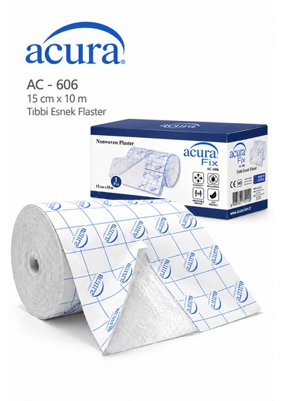 Ac-606 15cm X 10m Medikal Esnek Flaster