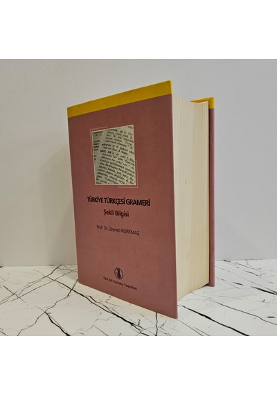 Türkiye Türkçesi Grameri Şekil Bilgisi
