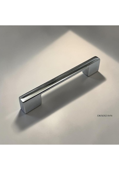 5 Adet Nergis Krom Dolap Kulpu 4 Delikli Çift Ölçülü Metal Mobilya Kulpu 96 128/160 192/224 256 Mm 96- Diğer