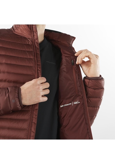 Salomon Elıxır Mıcro Down Erkek Outdoor Montu Rum Raısın Lc2329900 Bordo