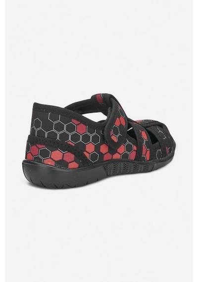 Nstil Günlük Unisex Çocuk Sandalet Esnek Kaymaz Taban Keten Cırtlı Yazlık Ev Okul Kreş Ayakkabı 143 Siyah-kırmızı-petek Nstil Günlük Unisex Çocuk Sandalet Esnek Kaymaz Taban Keten Cırtlı Yazlık Ev Okul Kreş Ayakkabı 143 Siyah-kırmızı-petek