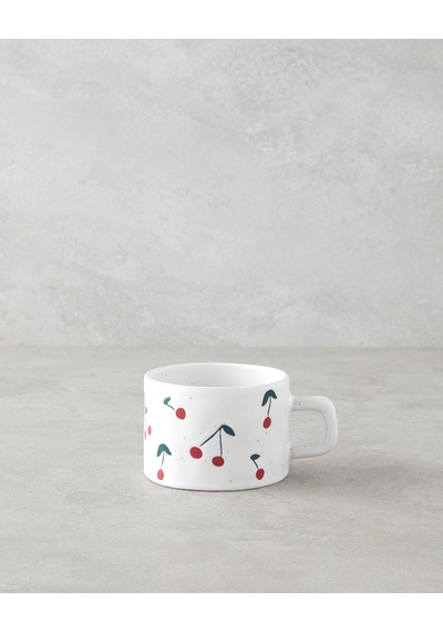 Cherry Garden Stoneware Kupa 280 Ml Kırmızı