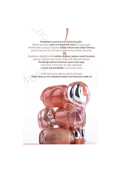 Muzigaee Mansion Objet Glossy Mini 007 Blush Drop