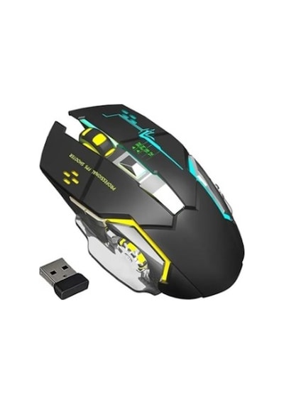 Raynox Rx-gm808 Gaming Wireless Rgb Oyuncu Mouse Şarjlı Pilsiz Sessiz Click 003