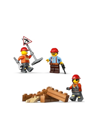 LEGO® City Sarı Buldozer 60466 - 8 Yaş ve Üzeri Çocuklar için İnşaat Sahası Temalı Yaratıcı Oyuncak Yapım Seti (682 Parça)
