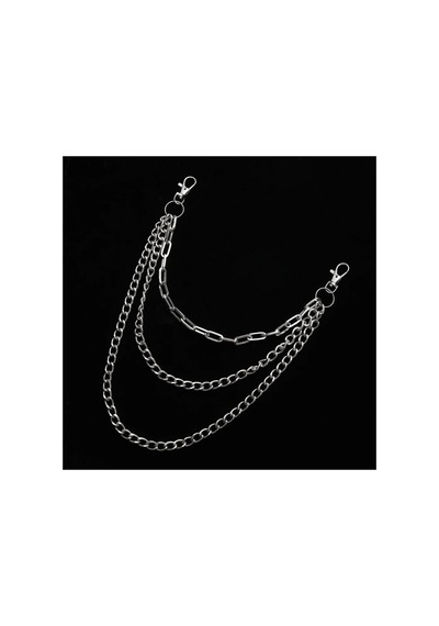 Oldskoolbutik Chain Pantolon Zinciri Gümüş