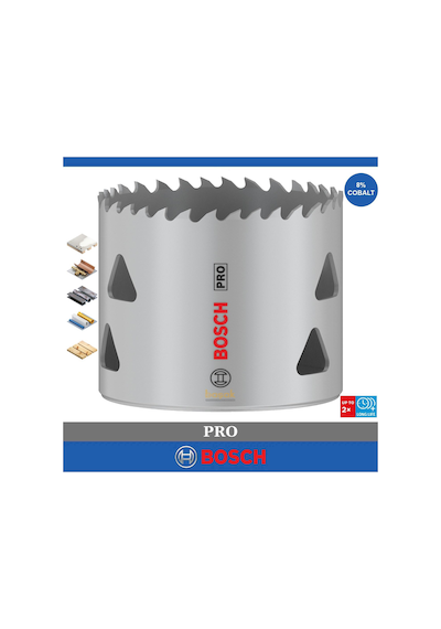 Bosch Pro 60 Mm Multi Vidalı Bi-metal Panç 2608901519