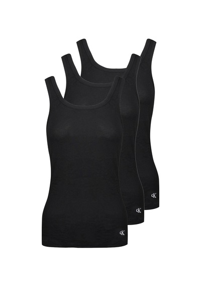 Calvin Klein Calvın Kleın Kadın 3 Lü Atlet Qs7493-9h1 Siyah