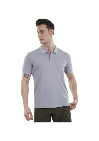 Alpinist Edge Erkek Polo T-shirt Gri 001