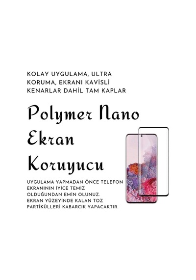 Samsung Galaxy Uyumlu S20 Plus Lansman Içi Kadife Telefon Kılıfı Ve Tam Kaplar Polymer Nano Ekran Koruyucu Gri