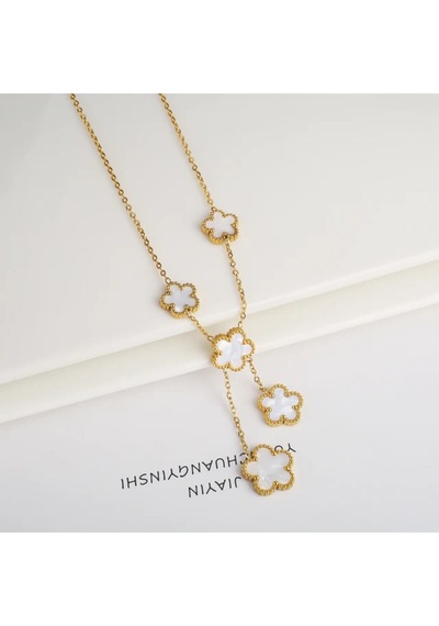 Yonca Kolye Gold Beyaz 5 Li | 14 Şubat Sevgililer Günü Hediyesi | Kadın