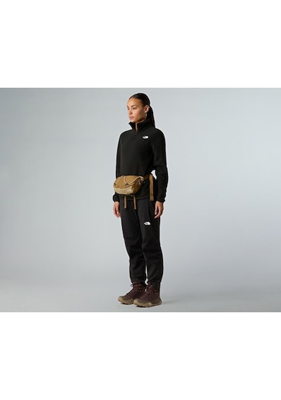 The North Face W Glacier Fleece 1/4 Zip Jacket Kadın Outdoor Çeyrek Fermuarlı Polar Üst Nf0a8d2jjk31 Siyah Siyah
