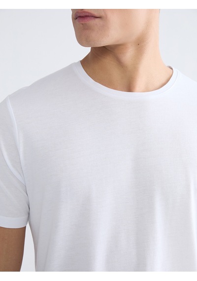 Lcwaıkıkı Classic Beyaz Slim Fit Basic Soft Touch Tişört
