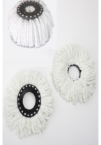 Lider Mikrofiber Yuvarlak Mop Paspas Vileda Ucu 2 Adet