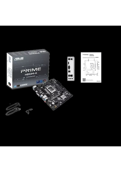 Asus Prıme H810m-k Intel H810 Lga1851 Ddr5 Anakart