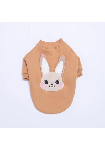 Pawstar Kahverengi Dublin Hopper Polarlı Küçük Irk Köpek Sweatshirtü