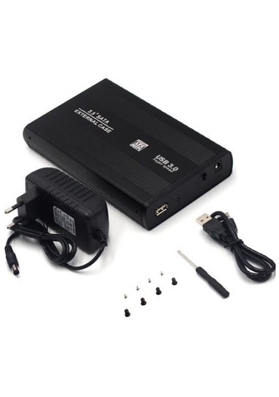 Alfais 4765 Usb 3.0 3.5 İnç Sata Usb Bağlantılı Hdd Harddisk Kutusu