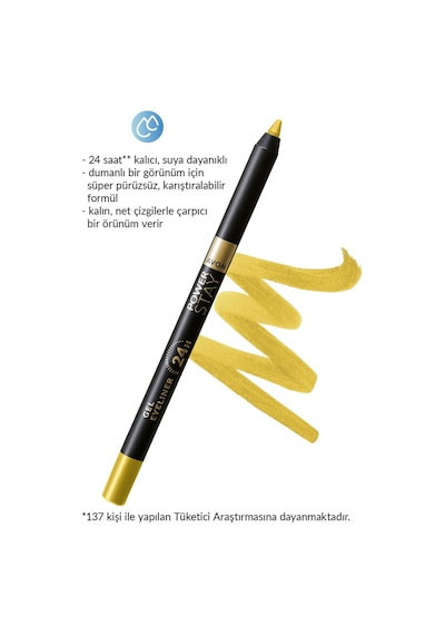 Power Stay Jel Eyeliner Pure Gold 0