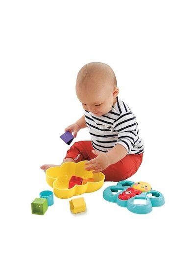 Cdc22 Fisher-price Şekil Eşleştirme Arkadaşı Kelebek / Sıralama Ve Şekil Ayırma Oyuncakları