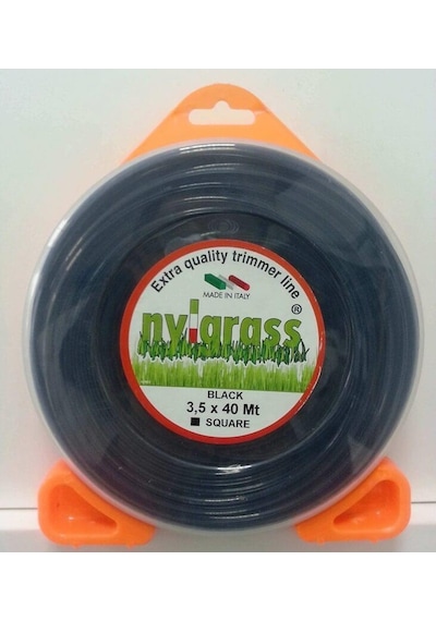 Nylgrass Motorlu Tırpan Misinası 3.5mm 4 Köşe 40 Mt