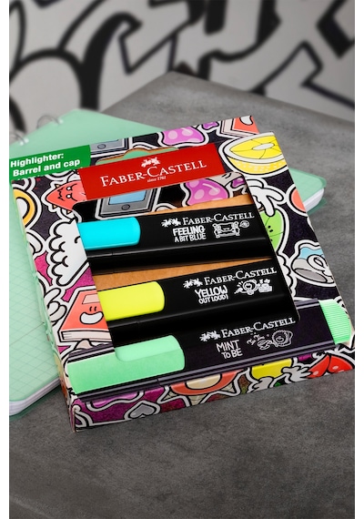 Faber-Castell Graffiti Textliner 4 Renk