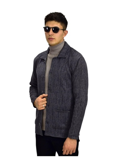 Erkek Spor Düğmeli Hırka R6420 Bgl-st03172 001