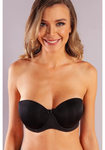 Melonika Golshan Gabrıella Balconette Foam Cup Bra, Siyah Konforlu Ve Şık Sütyen, Strapless Çok Renkli