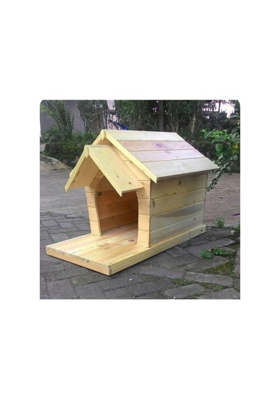 Ahşap Kedi Evi Kedi Yuvası İç Ve Dış Mekan