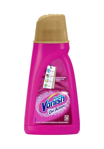 3 Adet Vanish Kosla Multipower Pembe 1400 Ml Sıvı Leke Çıkarıcı Deterjan Güçlendirici