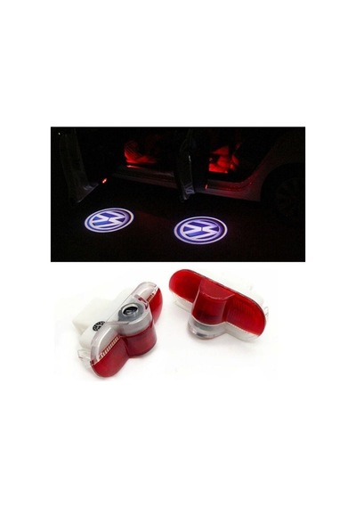 Autogp Vw Bora Kapı Altı Işık Lazer Led Logo Hoşgeldin Aydınlatma 1 Çift/kutu