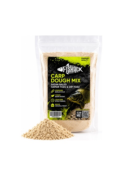 Sazan Hamur Tozu - Özel Katkılı - Carp Dough Mix - 850gr