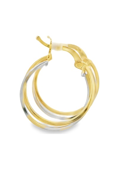 Cigold Taşsız Küpe 14 Ayar Altın 2.02 Gr Oa-k1tb01019323 Renkli