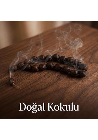 Saul. Orijinal Doğal Andız Çekirdeği Premium Kokulu Efe Tesbih 17'li Maskot Boy El Yapımı Gerginlik Tesbihi Diğer