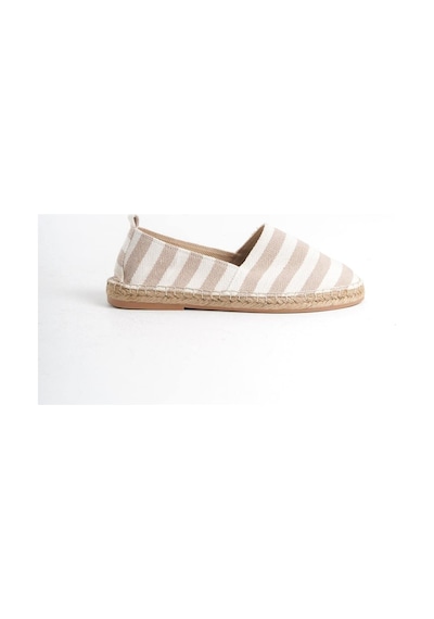 Mubiano Summer Erkek Jüt Taban Keten Beyaz/bej Espadril -mssr3535-bb Beyaz/bej