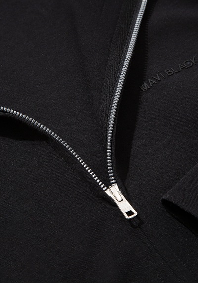 Mavi - Yarı Fermuarlı Siyah Sweatshirt 0s10331-900 Siyah