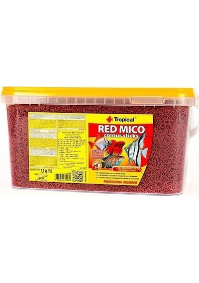 Tropical Red Mico Colour Sticks 100gr. Açık