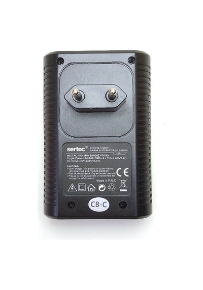 Sertec C802 Universal 4'lü Hızlı Pil Şarj Aleti Kalem-Ince-9 V N11.349